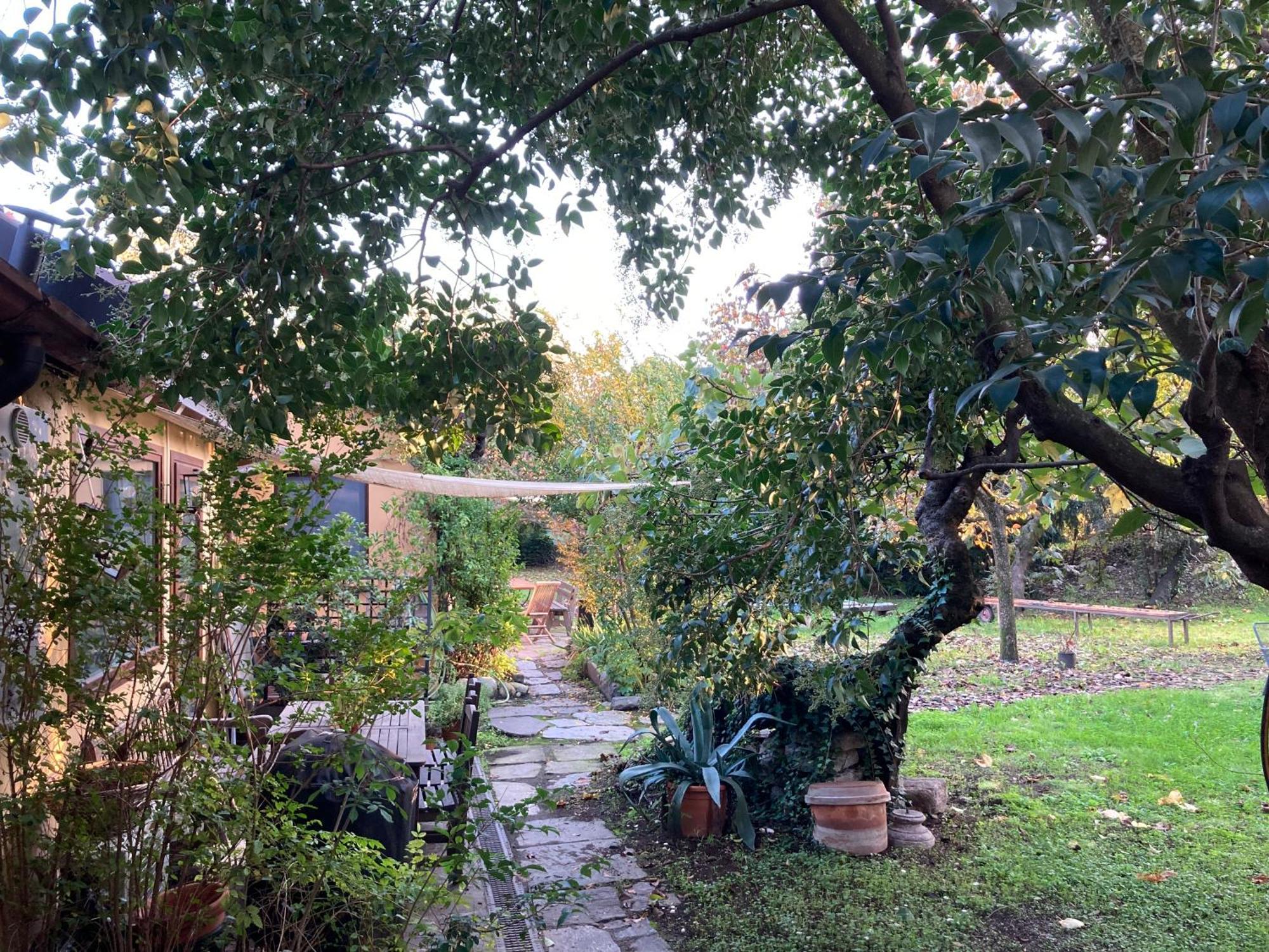 Green Oasis On Water In The Center Of 밀라노 외부 사진